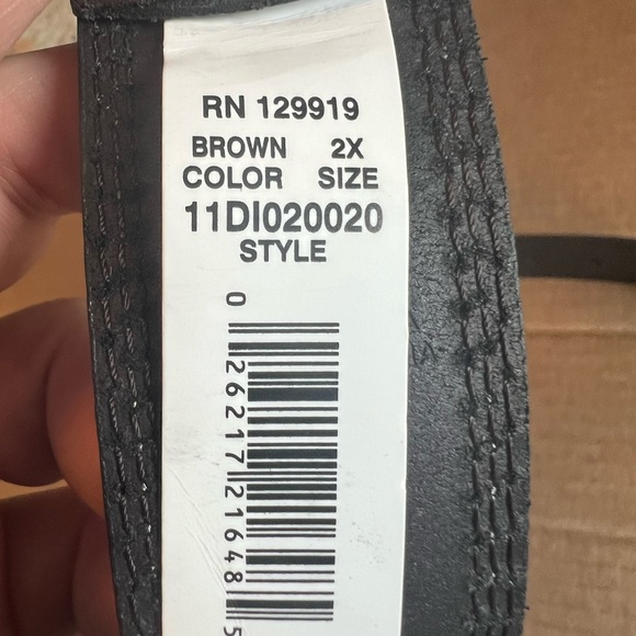 New with tags Dickies Men 2X 46-48 belt (6” adjustments 45”-51”) - Picture 7 of 13